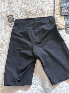 oiselle Black High-Rise Bike Shorts